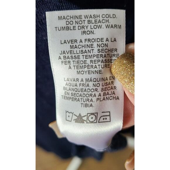 Velvet by Graham & Spencer Dress Women Small Soft Jersey Knit Blue Knee Length - Picture 6 of 9